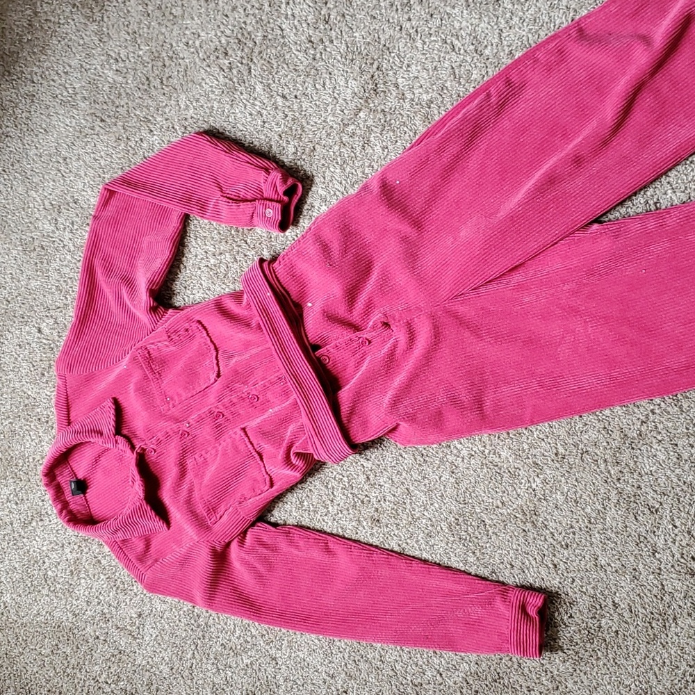 Pink Jumpsuit